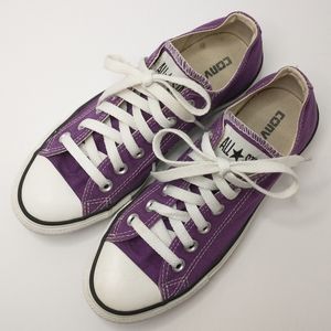 Converse Low Top Chuck Taylor All Star Purple 6.5